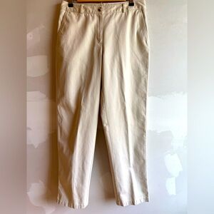 L.L. Bean Women’s MT Khaki pants Career Uniform School Dress Code 90’s Y2K